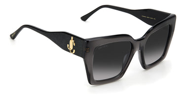 Women Jimmy Choo Sunglasses: Eleni/G/S - Grey(2) - SpecSMART Eye Clinic (Diagonal View)